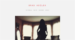 Desktop Screenshot of bradkozlek.com